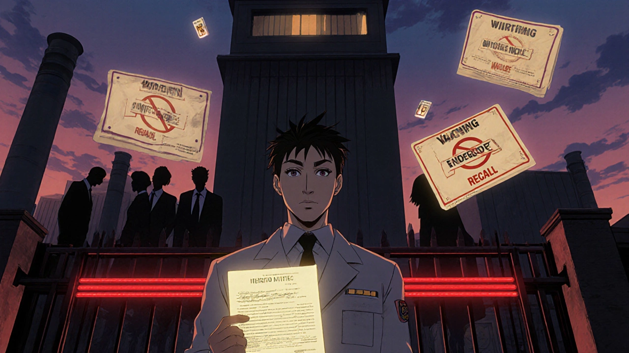 Drug Recall Authority: How the FDA Legally Removes Unsafe Medications